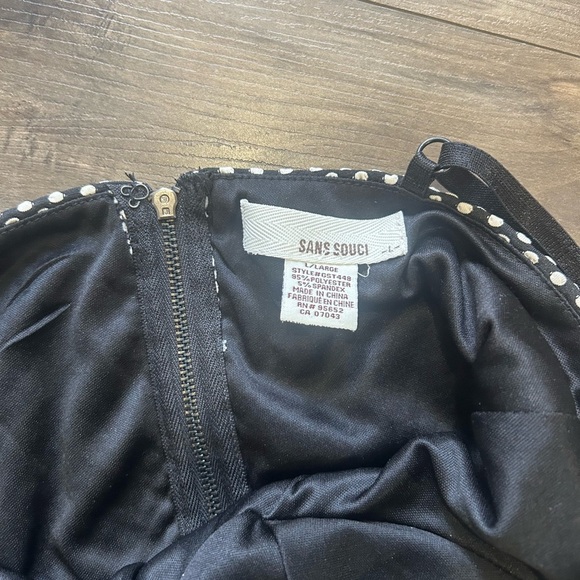 💗Women’s Bustier Polka Dot Corset Top - Picture 4 of 4